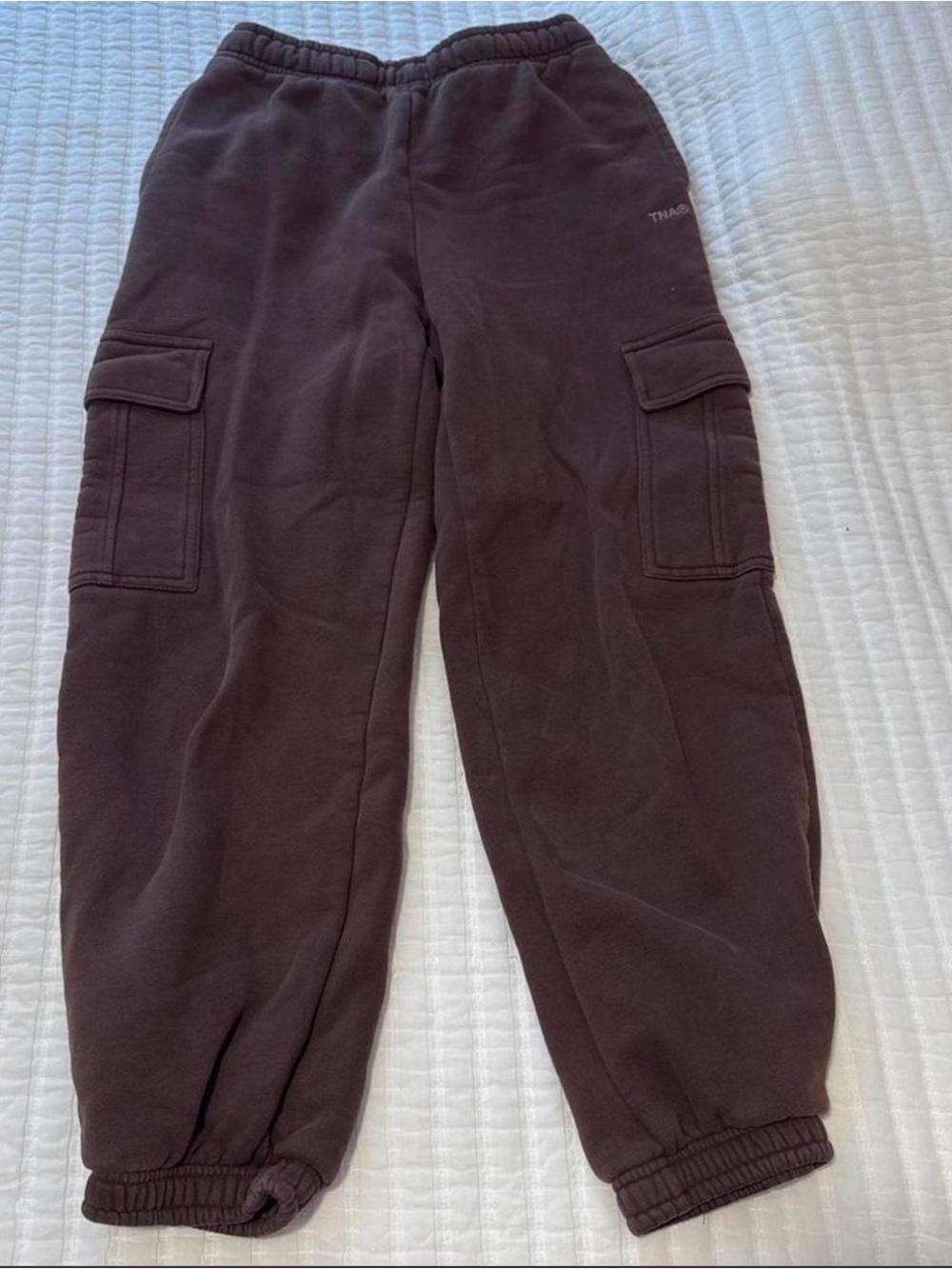 TNA Kids Dark Brown Cargo Joggers